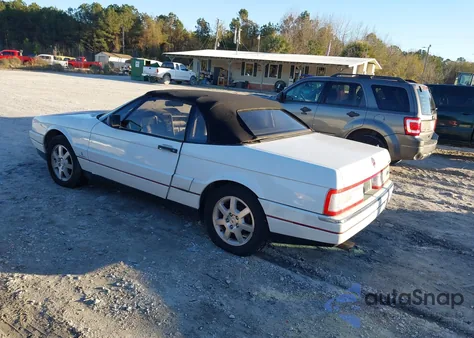 1991 Cadillac Allante z USA, uszkodzony, nr VIN 1G6VS3384MU126883